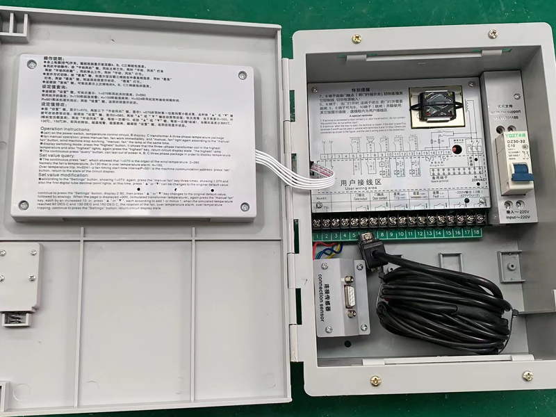 毕节​LX-BW10-RS485型干式变压器电脑温控箱